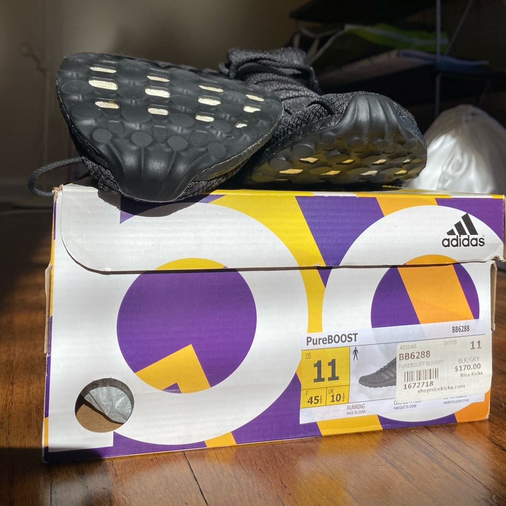 Adidas PureBOOST Black Men’s Size 11